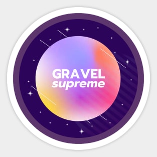 Gravel Supreme Sticker